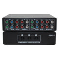5 RCA 3 Way Ypbpr RGB Component Switch Selector AV Switcher Vue Default Title