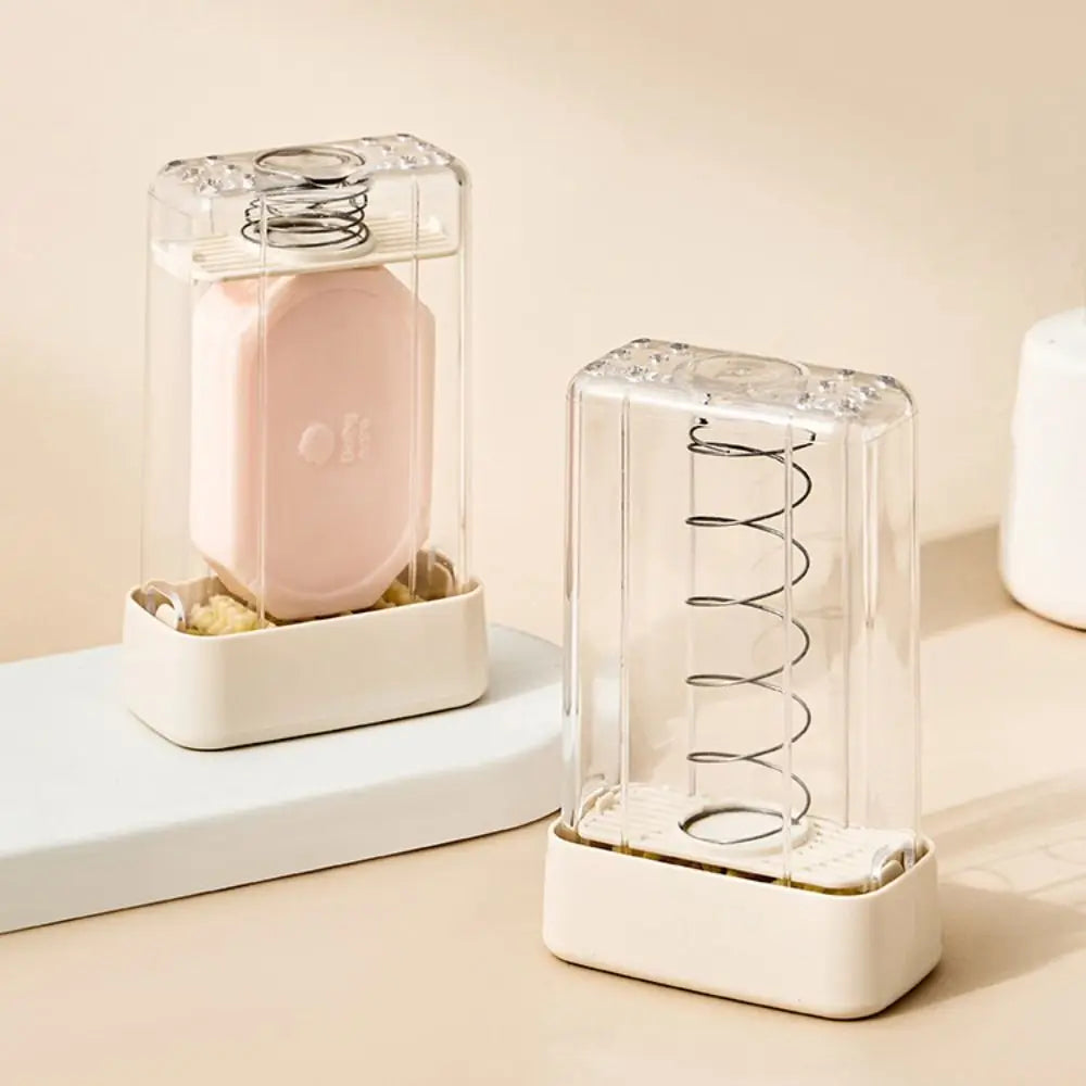 Case Multifunctional Soap Foaming Box Eco-Friendly Portable Soap Dispenser Drain Water Spring-Loaded No-wash Soap Foamer Kitchen Vue