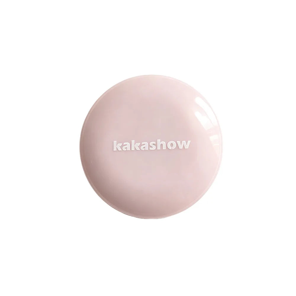 Kakashow Setting Powder Compact, Smooth Non-flying Powder, Natural Fit Even Skin Tone Long Lasting Face Blush Makeup Vue