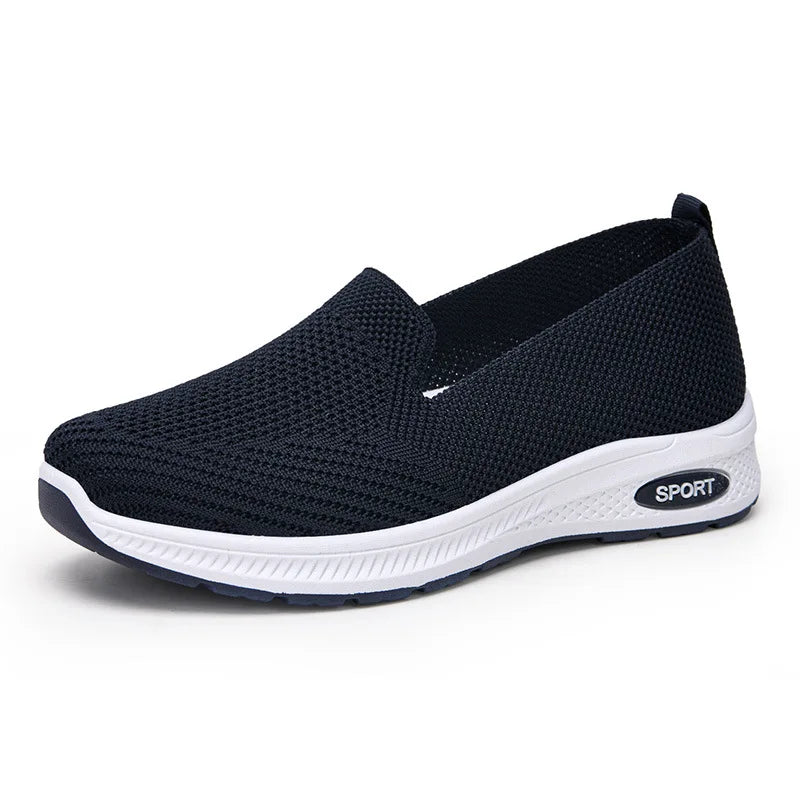 Women's Breathable Mesh Flats – Soft Sole Casual Shoes Casual Mesh Flats Vue