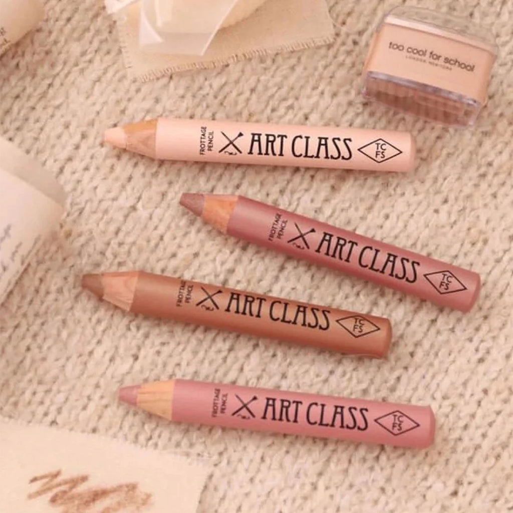 Too Cool For School Artclass Frottage Pencil,Highly Pigmented,Under-Eye Brightening,Korean Cosmetic,K-Beauty,Korean Makeup Vue