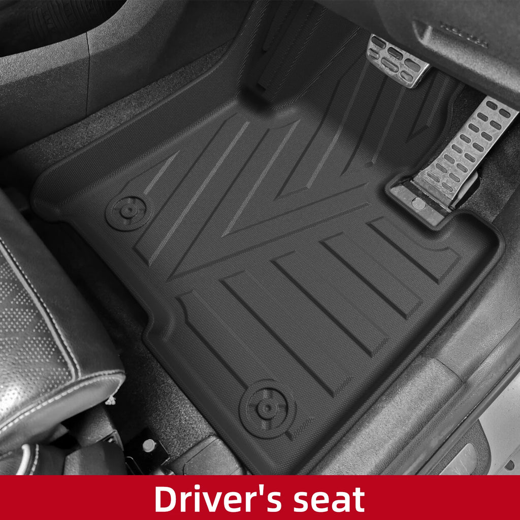 Smabee Right Drive for Kia Sorento MQ4 4th Gen Fuel 2021-2025 6Seats TPE 3D Floor Mats Trunk Pad Backrest Liner Car Accessories Vue