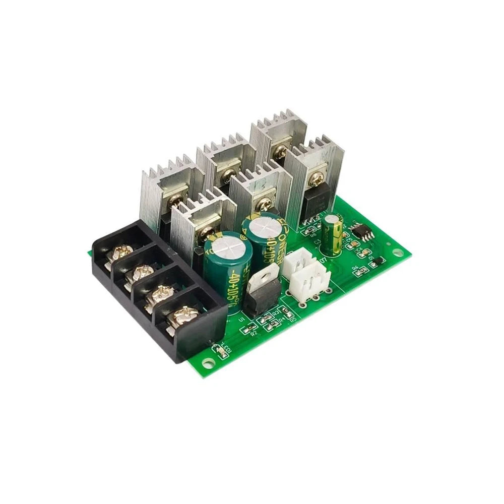 40A High Power PWM DC Brushed Motor Speed Controller DC9-60V Motor Regulator 15KHZ Motor Driver with 0-100% Speed Potentiometer Vue