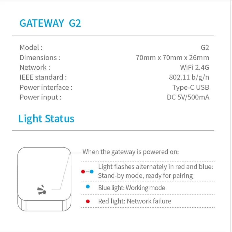 TTLOCK G2 Wireless Wifi Gateway Hub/Key Bluetooth Remote Controller Wireless Emitter TT LOCK Door Lock Access Control Machine ﻿ Vue