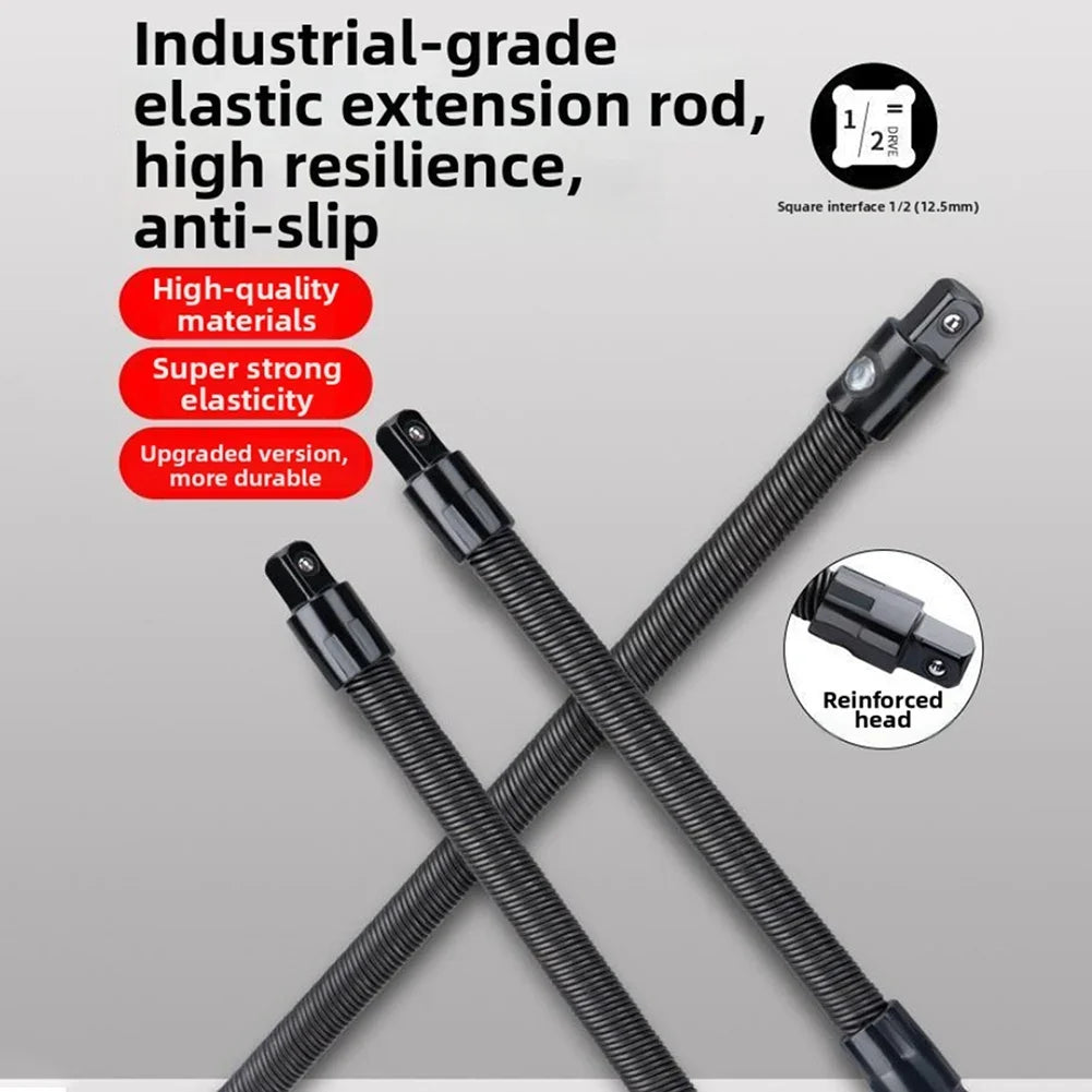 Flexible Socket Extension Bar with Air Jet Joint – 10 & 14 In Socket Extension Bar Vue
