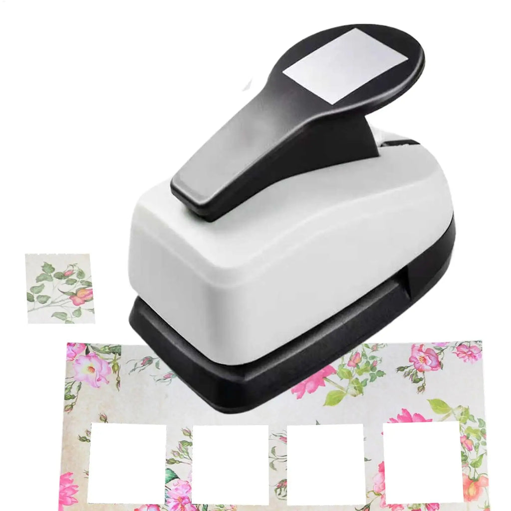 Square Punches For Paper Crafts Hole Cutter Paper Punches for Adult Child Student Kids card making custom scrapbooking Photo Vue