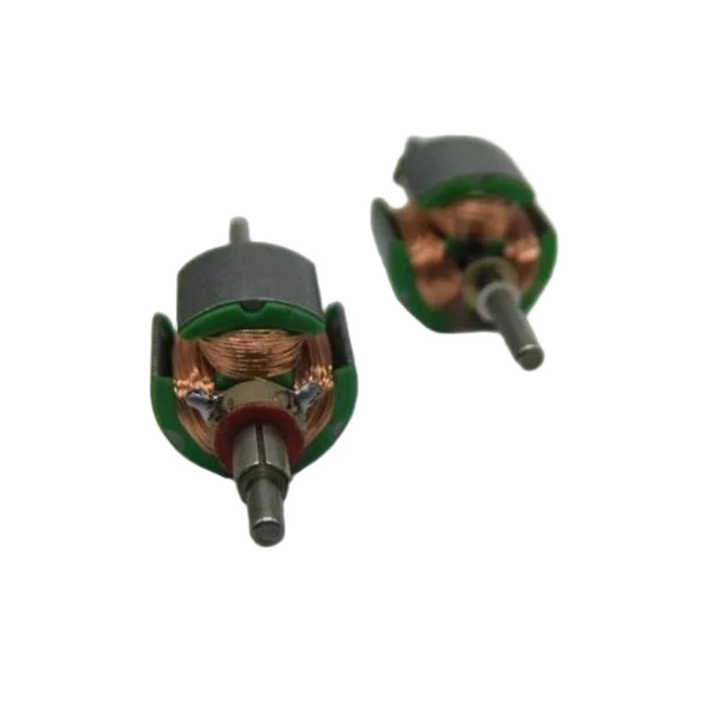 10PCS 130 Motor Rotor Iron Core Mini DC Motor Accessories for DIY Hand Winding Coil Hobby Model Small Motor Repair Parts Vue