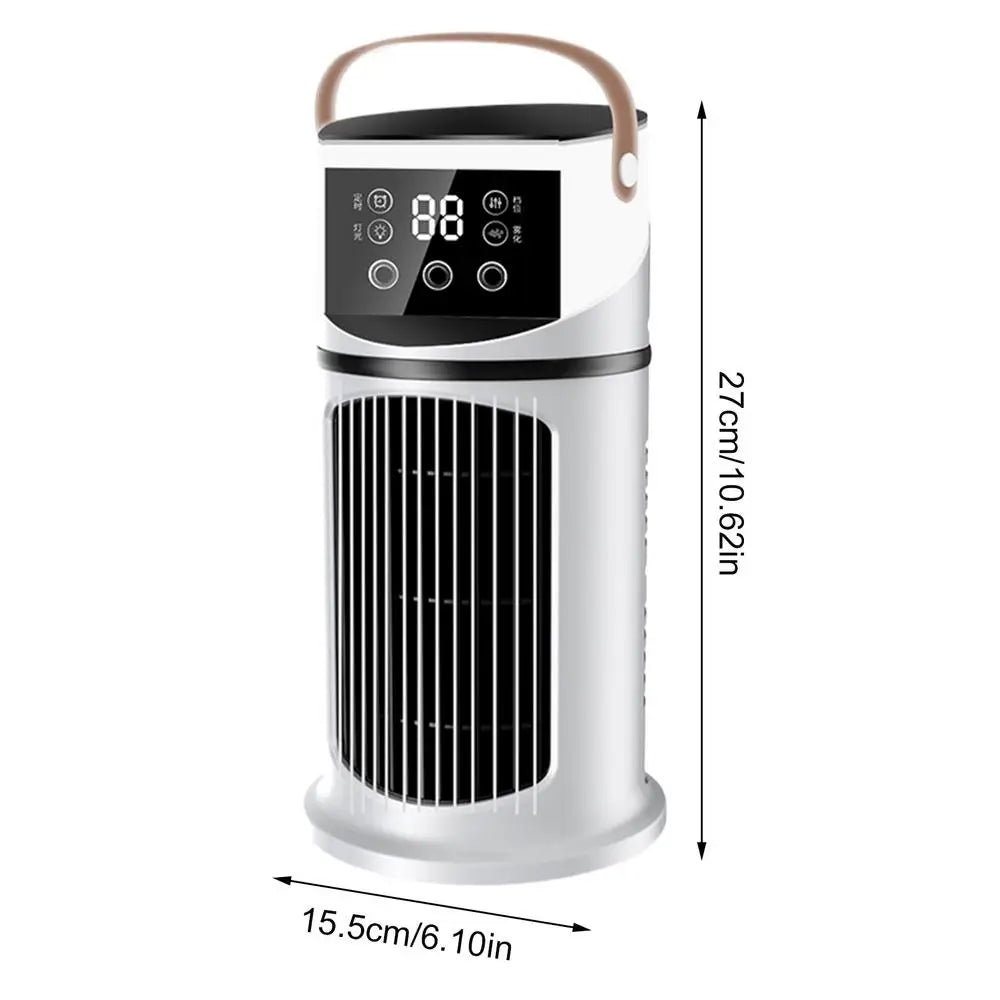 Tower Fan for Bedroom Multi-functional Powerful Blower 9-Speed Bedroom Fan for Dorm Kitchen Office Home Men Women Indoor Desktop Vue A