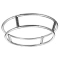 ABKW-Heat-Proof Stove Stand Stainless Steel Pot Rack Double-Ring Design Wok Holder Heavy-Duty Load Capacity Vue As Shown