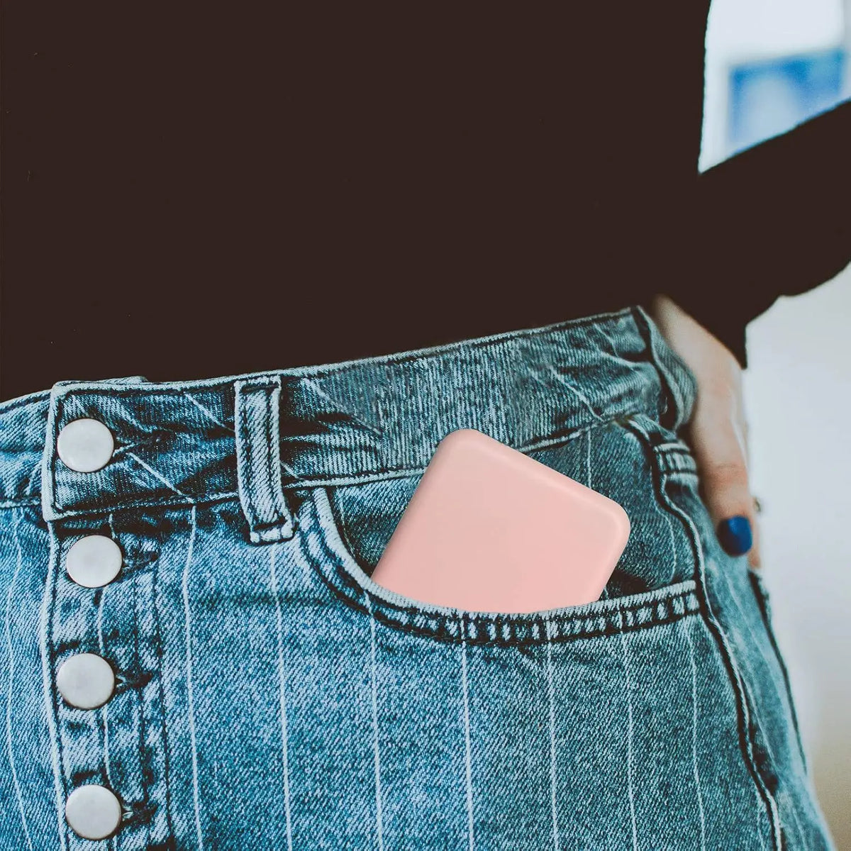 Pocket Mirror, LED Compact Travel Makeup Mirror with Light for, 2-Sided, Portable, Folding, Handheld, Small Lighted Mirror Vue