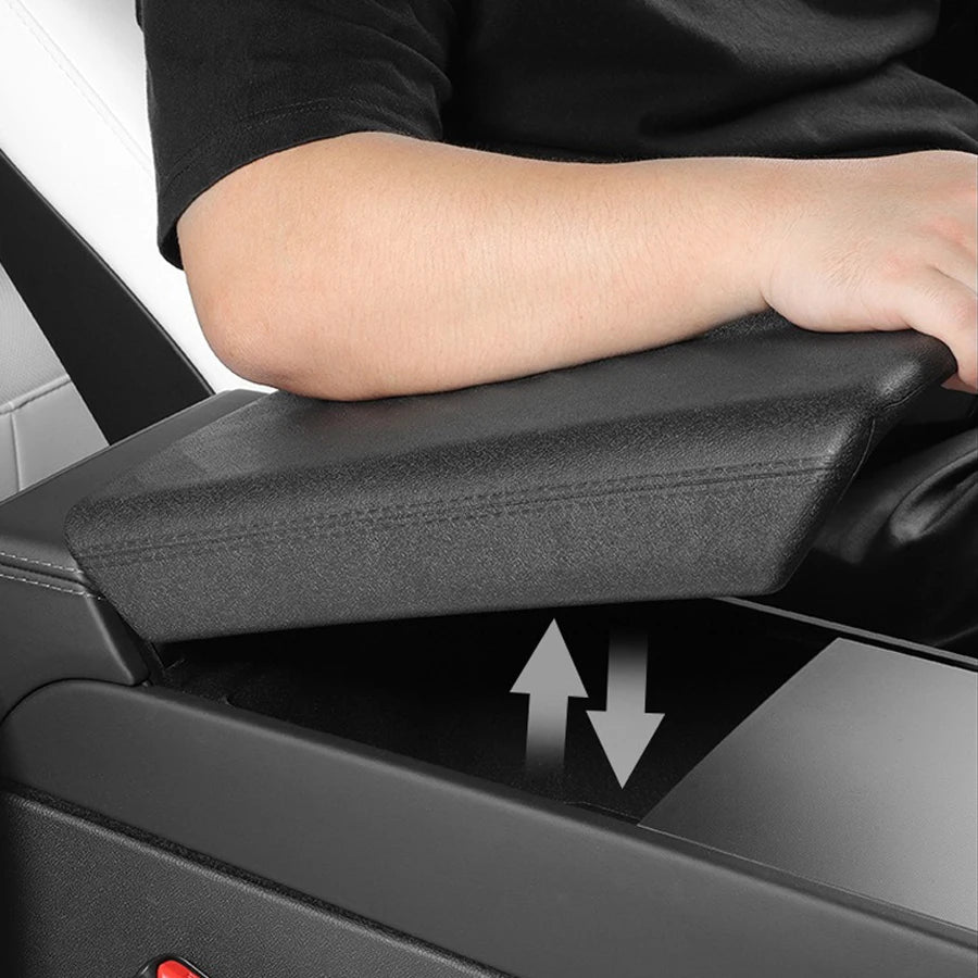 TPE Soft Car Center Console Armrest Protector Box Cover For Tesla Model 3 Y 2017-2026 Durable Accessory for Interior Protection Vue