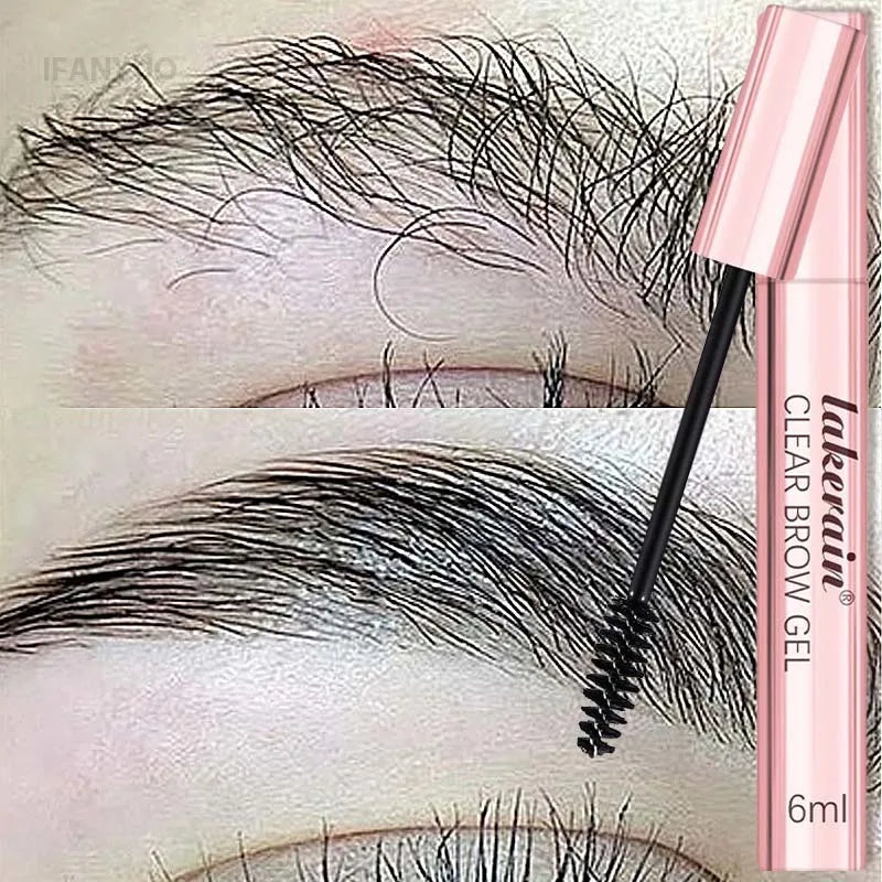 Clear Transparent Waterproof 3D Eyebrow Styling Gel Quick-drying Eyebrow Sculpt Soap Lasting Natural Wild Brow Setting Wax Cream Vue