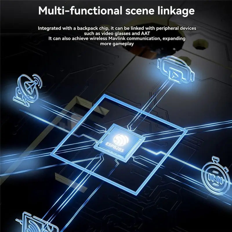 Hot-For GEPRC LINKFLOW 915M TX Module Long Range Flight 915Mhz Expresslrs 3.5 DIY RC FPV Quadcopter Freestyle Drone Parts Vue