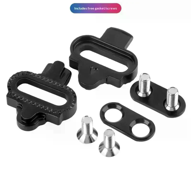 1 Set Bicycle Accessories Mountain Bike Shoes Cleats Multi-Release SPD Pedal Cycling Shoes Clips Kit For SH51 Vue