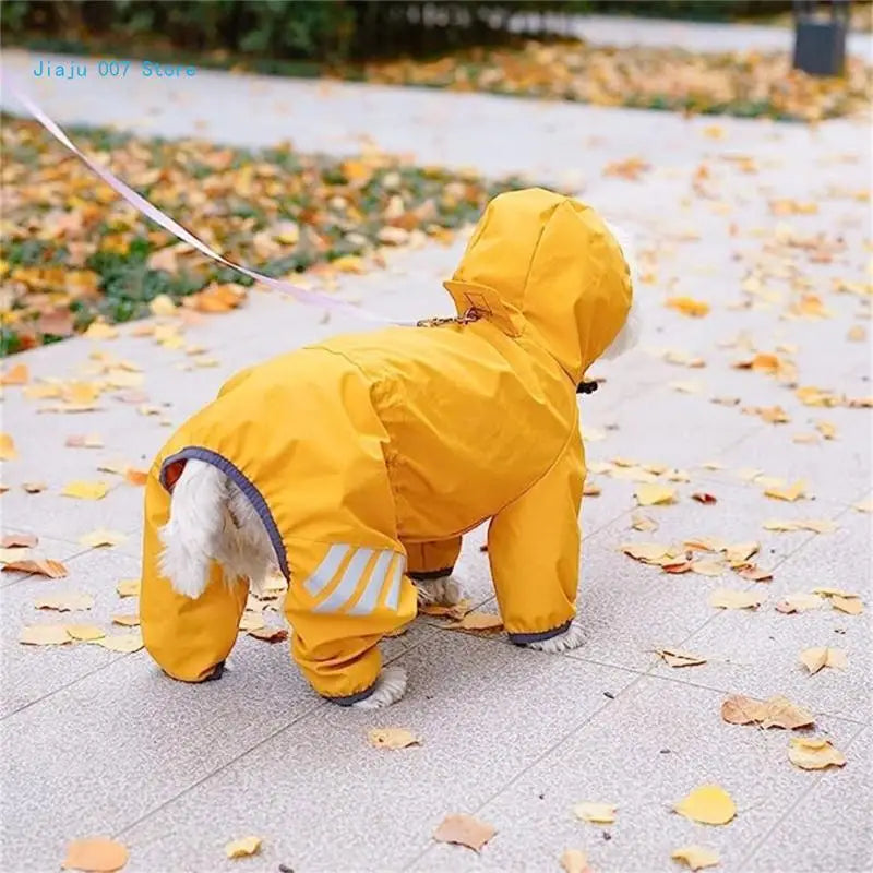 Waterproof Dog Raincoat – Windproof Walking Suit for Small Dogs Dog Raincoat Vue