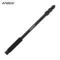 Andoer Handheld Microphone Boom Arm 4-Section Extendable Mic Arm Aluminum Alloy Boom Pole for Microphones Thread with Foam Grip Vue 4-Section