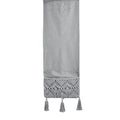 Space Saver Sofa Armrest Organizer Pouch Bohemian Style Non-Slip Sofa Cover Side Pockets Easy To Storage Multifunctional Vue Grey