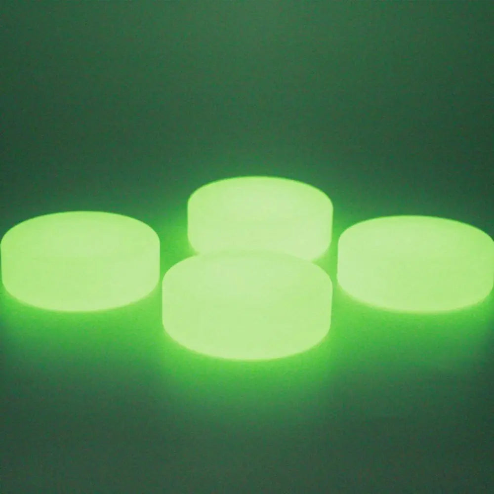 Green Glow in The Dark Hockey Balls Light Up Luminous Ice Hockey Balls 7.2cm PVC Street Hockey Balls Training Vue