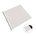 10pcs 12 Inch Vinyl Records Sleeve LP Record Cover Resealable Outer Sleeves Composite Kraft Paper Bag Vinyl Record Storage Bags Vue without hole-white