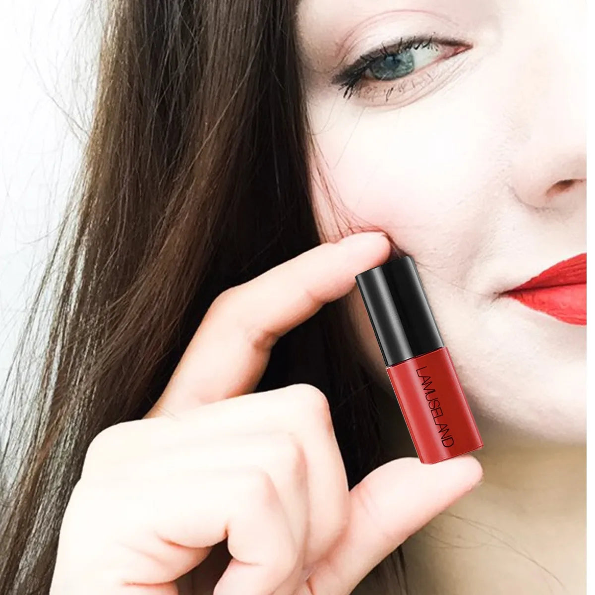 Mini 1/3Pcs Set Nude Matte Lipstick Waterproof Lasting Non-stick Lip Stick Not Fading Sexy Red Velvet Lip Gloss Makeup Cosmetics Vue