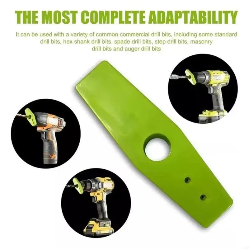 Portable Drill Hole Positioning Tool With LED Light No Blocking Viewing Drill Bit Hole For Home Furniture Assembly Vue Default Title