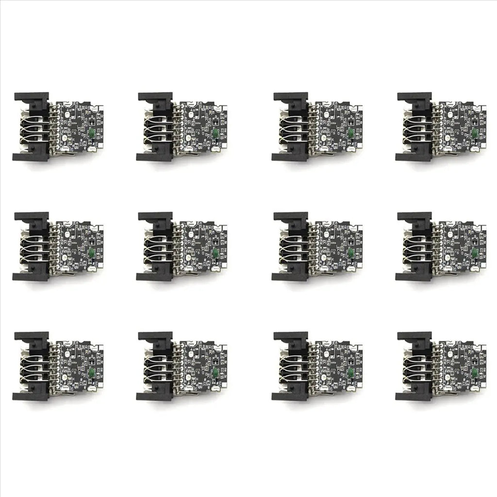 ABKW-12 Pcs Suitable For DCB200 20V10 Core 21700 Electric Core Power Tool Plastic Shell Protection Board Vue