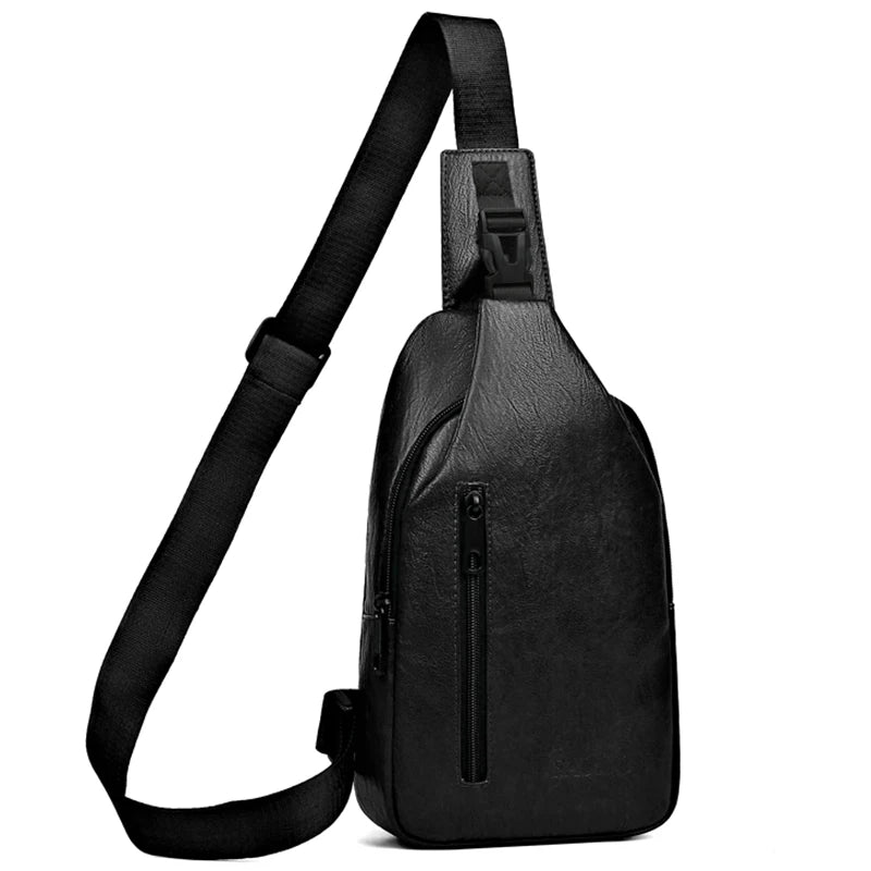 Solid Fashionable Casual Crossbody Bag Single Shoulder Adjustable