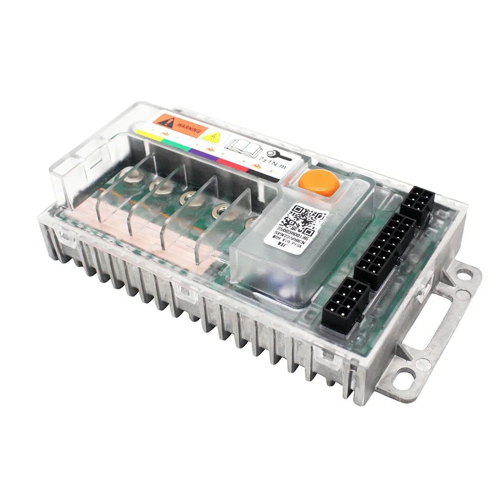 72V Electric Bike Brushless DC Motor Controller 65A 1800W High Power Programmable Electric Vehicle Brushless Motor Controller Vue