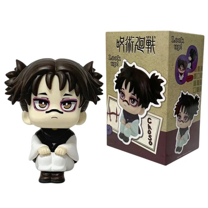 Jujutsu Kaisen Anime Figure Choso Look Up Action Figure Q Version Model Figurine PVC Doll Collection Toys Car Accessories Gift Vue with box