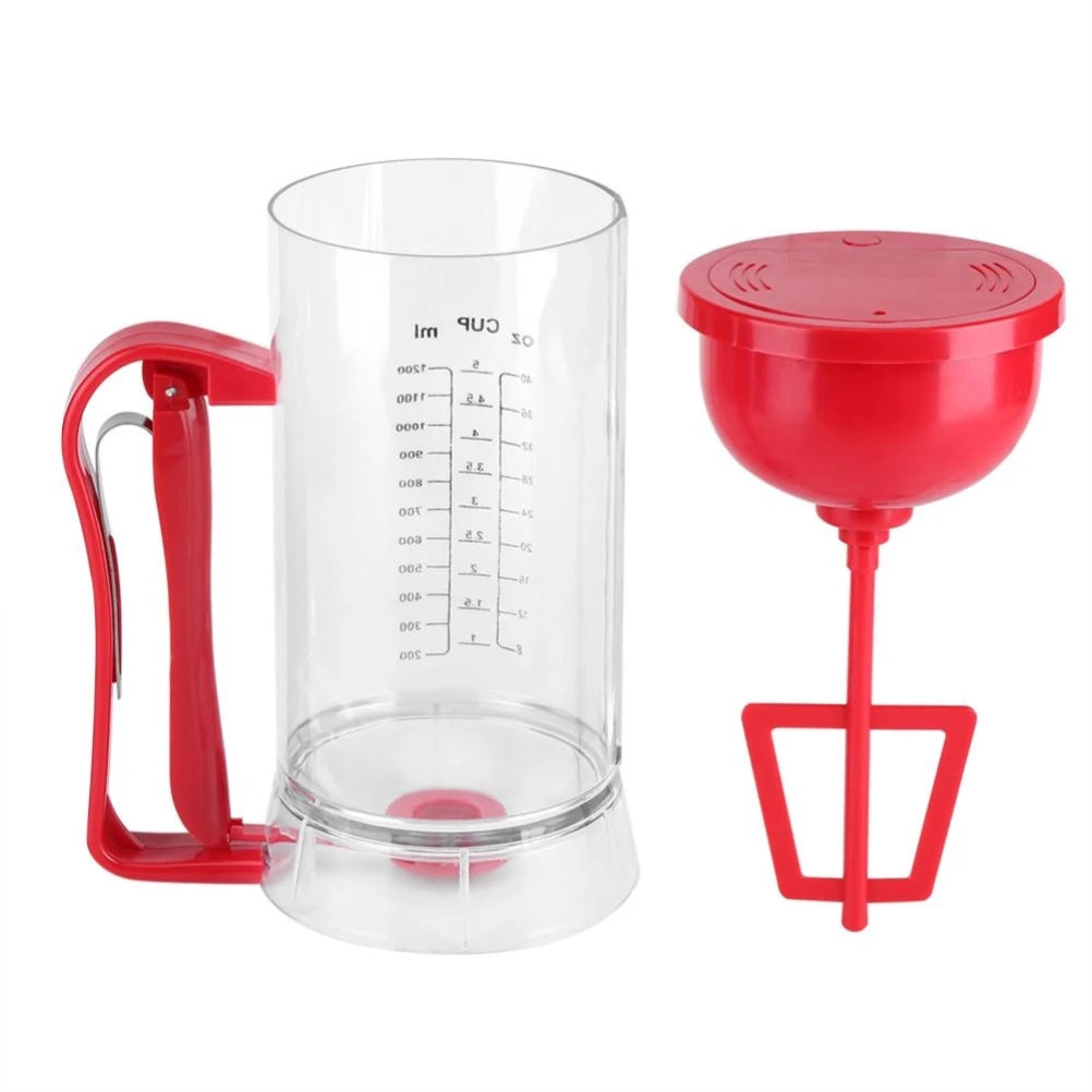 Kitchen Hand-held Electric Pancake Batter Mixer Dispenser Blender Machine Baking Tool Kitchen Appliance Vue