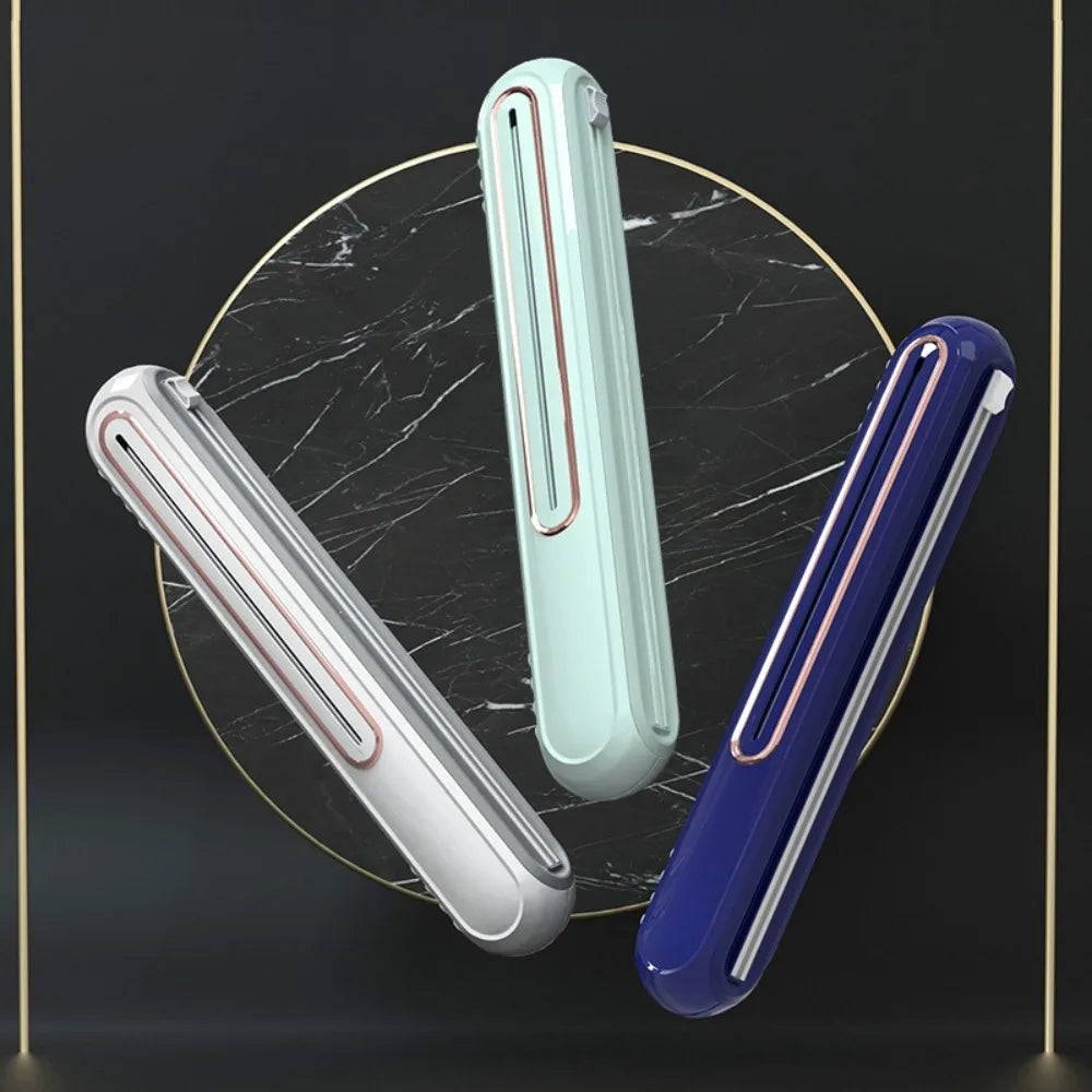 Wall-mounted Magnetic Cling Film Cutting Box Refillable Two-way Sliding Cutter Tin Aluminum Foil Dispenser Viewable Window Vue