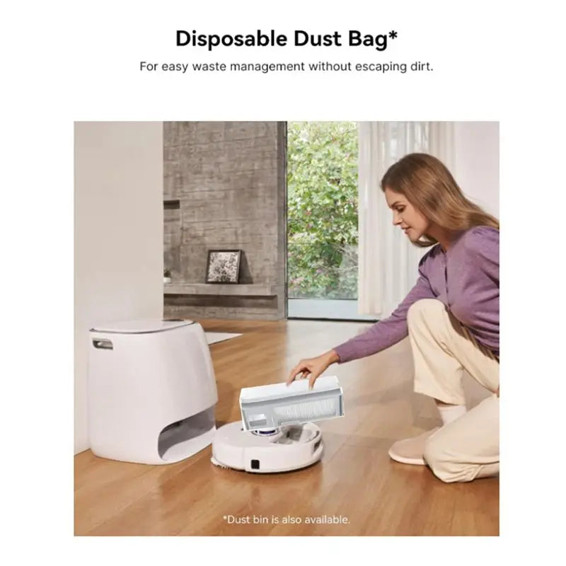 ABKW-10 Pcs Dust Bags For Narwal J5 J5X Sweeper Accessories Ultra Durable Accessories Vue