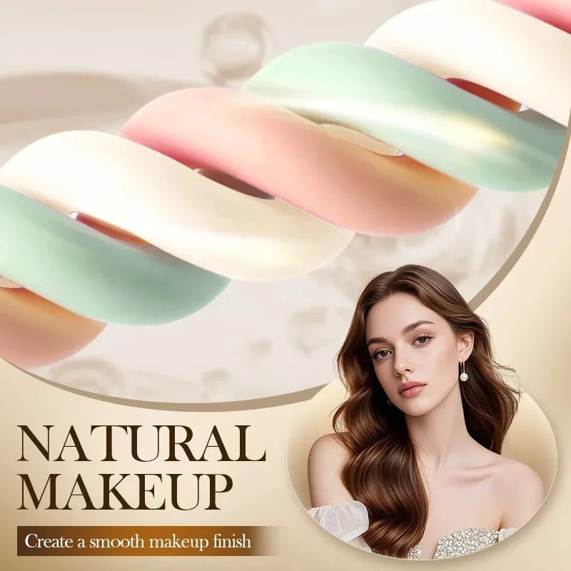Bioaoua Rice Puree Three-Color Isolation Cream, a Contouring and Beautifying Isolation Cream That Evens Out Skin Tone, Covers Blemishes, and Maintains a Long-Lasting Makeup Look Vue