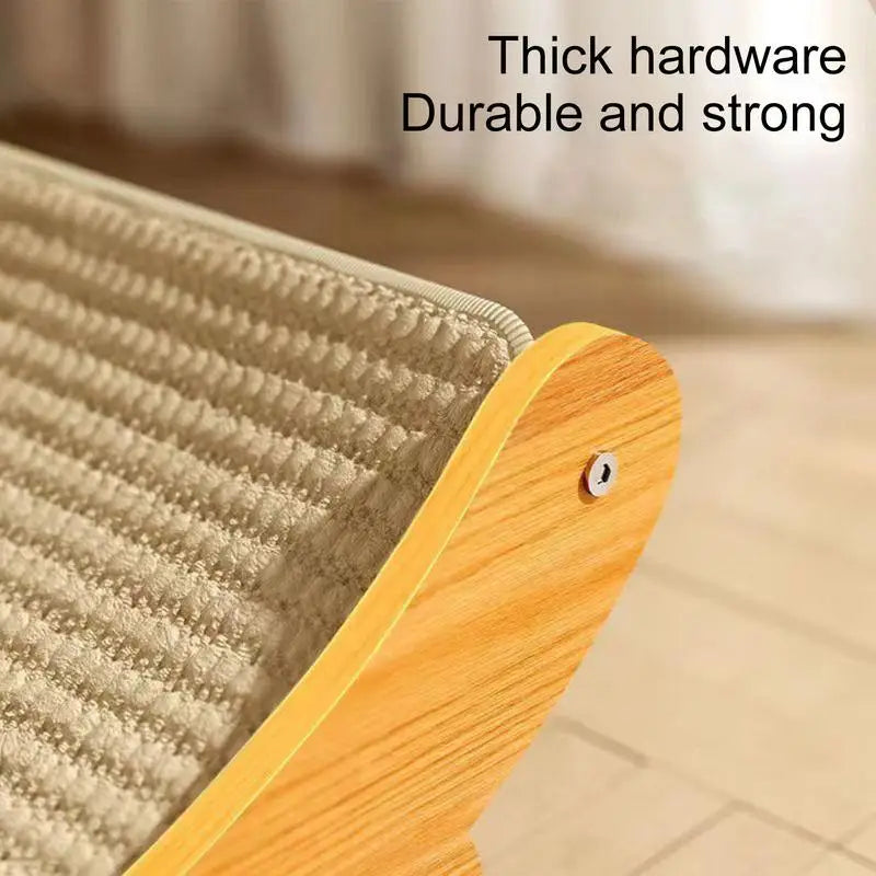 Sisal Cat Scratching Pad Reusable Cat Scratcher Cat Scratch Bed Nest for Pet Sleeping Playing Grinding Small Medium Large Cats Vue