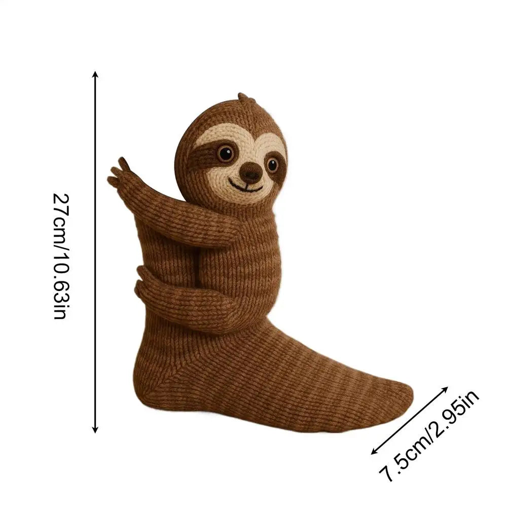3D Knit Animal Socks Foot Warm Supplies 3D Novelty Knitted Socks for Women Kid Adult Winter Fall Christmas Birthday Indoor Home Vue 1