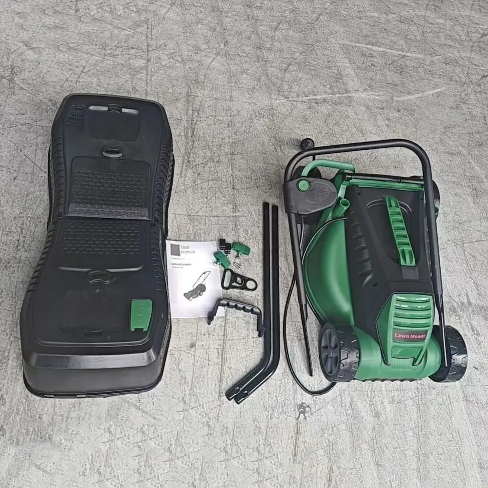 1600w Hand-Pushed Electric Lawn Mower Powerful Push-Style Electric Self-Propelled Lawn Mower Adjustable Foldable Vue