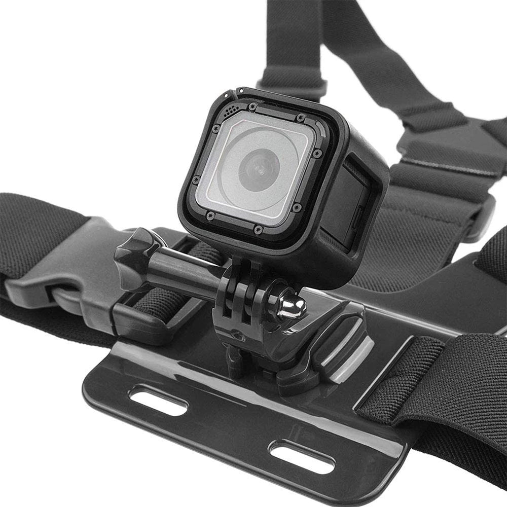 Chest Strap Mount Belt for Gopro Hero 12 11 10 9 8 7 5 4 Xiaomi Yi 4K Action Camera Chest Mount Harness for Go Pro Sport Cam Fix Vue
