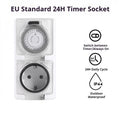 Mechanical Timer Socket 24-Hour Cycle Automatic Switch Electrical Outlet Support 16A 3680W High-Power IP44 Waterproof Timer Vue Default Title