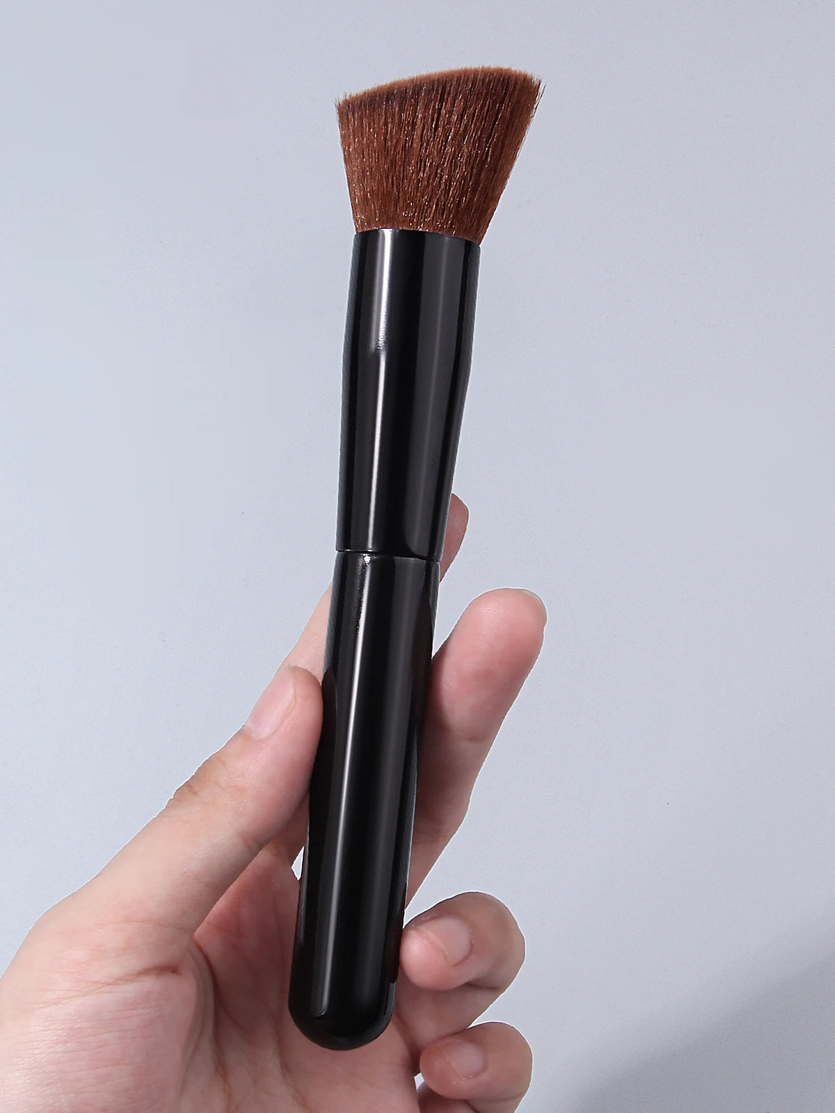 Multi‑Use Blush Brush & Powder Puff Set, Ultra‑Soft Synthetic Fiber, Perfect For Face Blush Loose Powder Contour Makeup Brush Vue