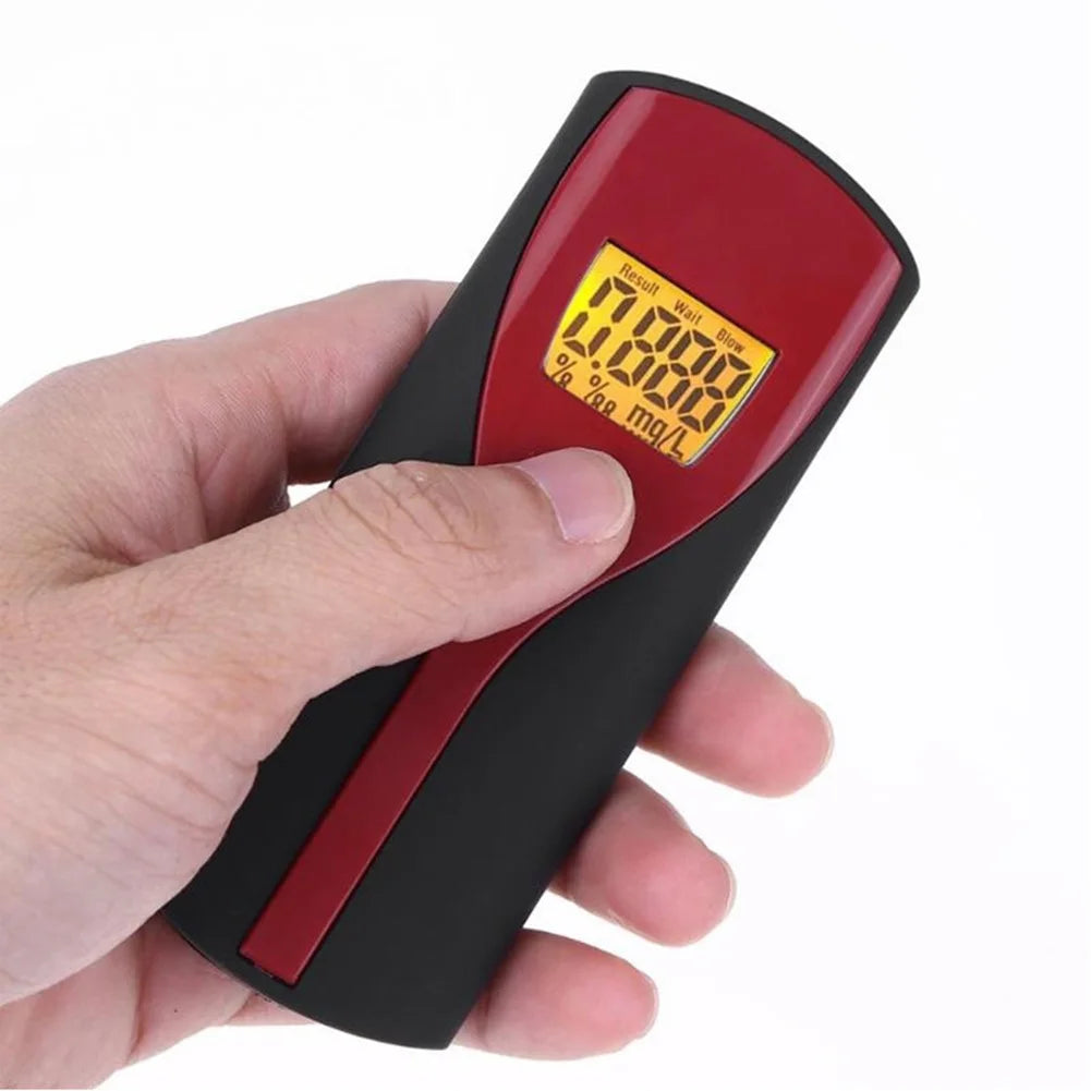 ALLOYSEED Portable Breathalyzer Digital BAC Breath Tester Digital Breathalyzer Vue