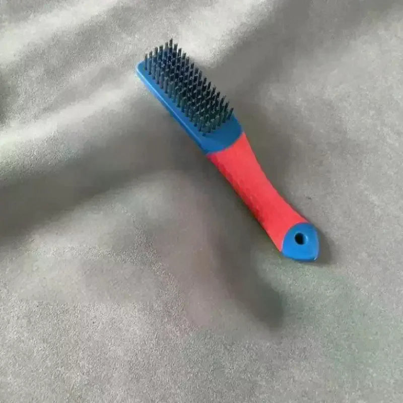 Heavy Duty Stainless Steel Wire Brush With Comfortable Plastic Handle Perfect For Removing Rust, Welding Slag, Dirt, And Paint Vue