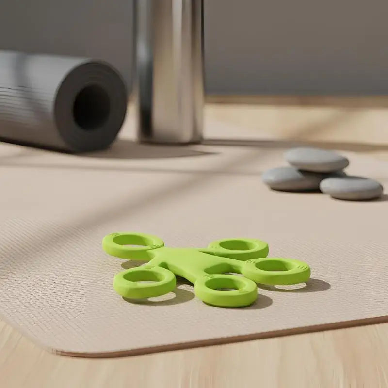 Finger Grip Silicone Ring Exerciser Antistress Resistance Band Fitness Stretcher 3 Levels Ibs Finger Sensory Toy For Autism ADHD Vue