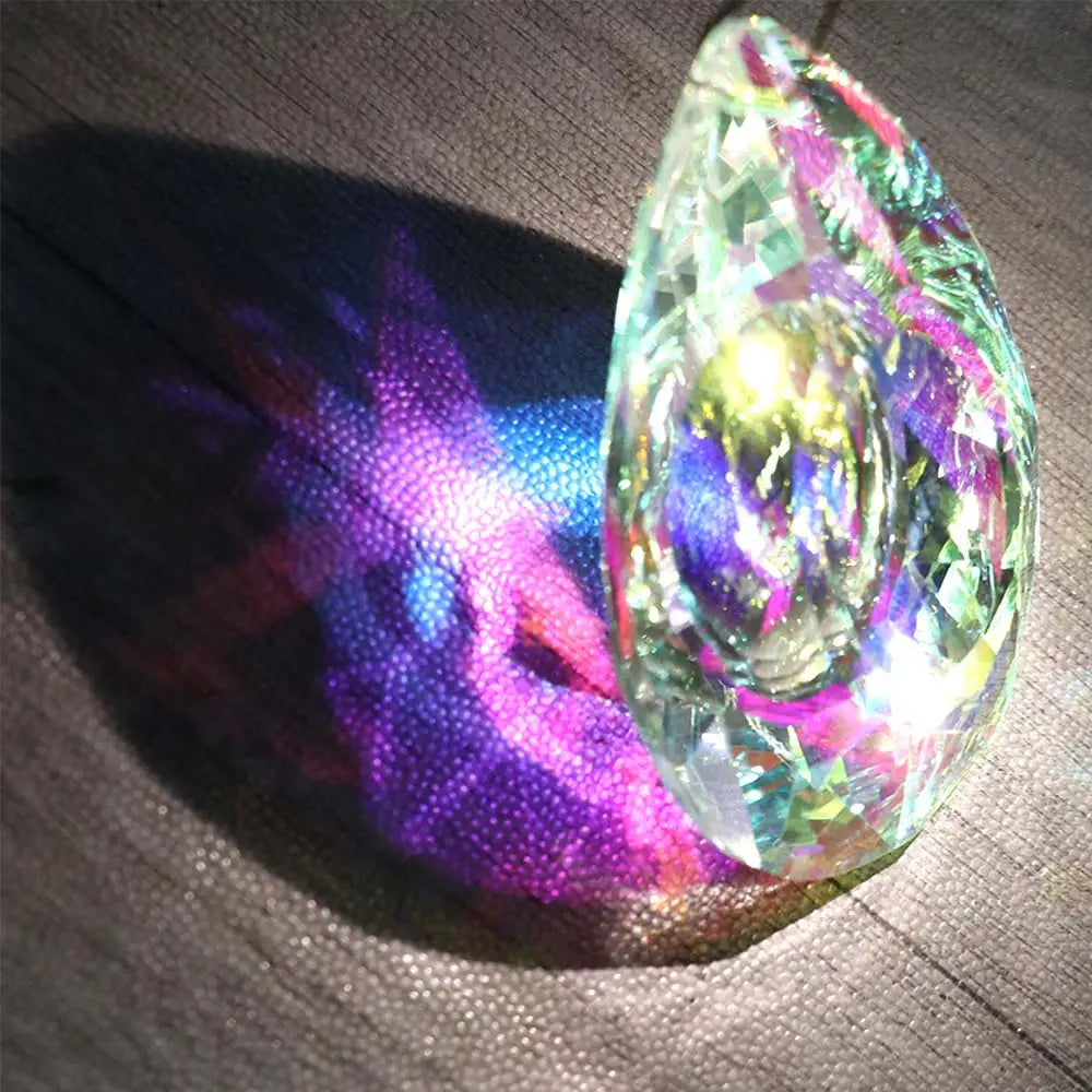 Creative Window Decor Garden Prism Hanging Home Decor Rainbow Makers Sun Catcher Car Pendant Delicate Gift Crystal Pendant Vue