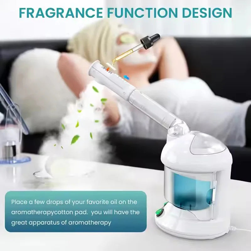 Portable Facial Steamer & Nano Mist Sprayer | Skin Care Vaporizer Facial Steamer Vue
