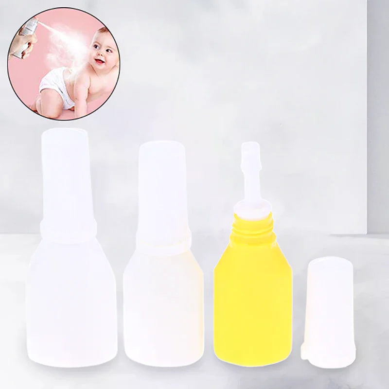 Dry Powder Spray Bottle Refillable Atomizer Baby Powder Dispenser Detachable Traveling Use Plastic Makeup Cosmetics Sprayer Vue