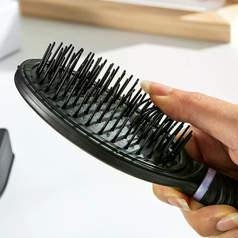 5 Pieces Mirror Comb Set Air Cushion Curly Hair Ribs Comb Girls Special Smooth Hair Massage Fluffy Comb Vue