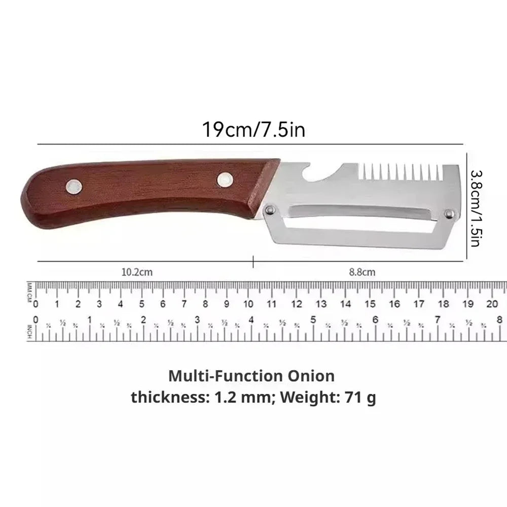 3-in-1 Kitchen Peeler, Julienne Slicer & Bottle Opener Kitchen Peeler & Slicer Vue