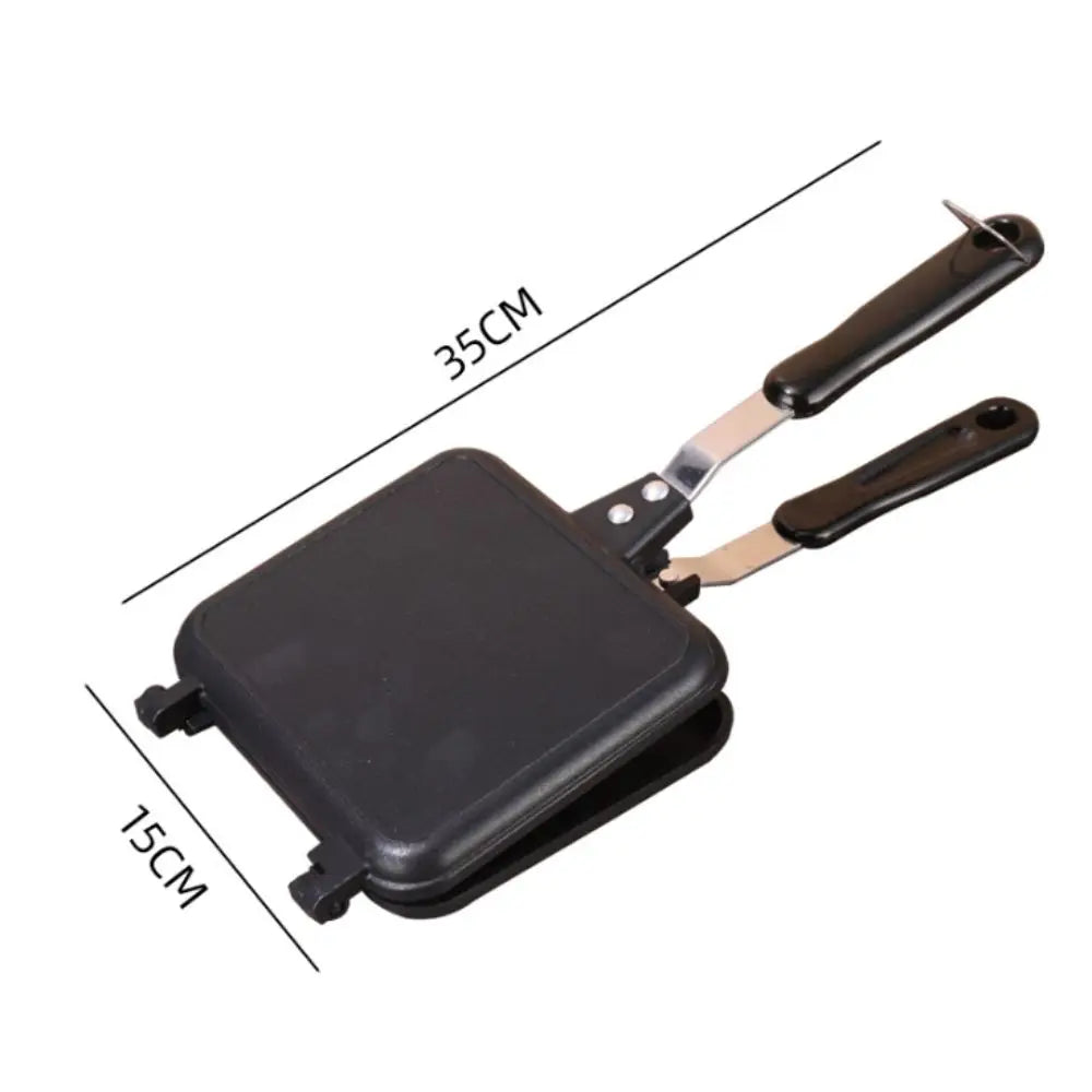 Breakfast Machine Non-Stick Sandwich Maker Aluminum Alloy Detachable Toast Frying Pan Double-Sided Omelette Pan Food Stalls Vue