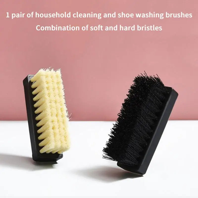 Effective Nylon Shoe Brush With Soft To Hard Bristles For Different Cleaning Needs On Sports Or Leather Footwear Vue Default Title