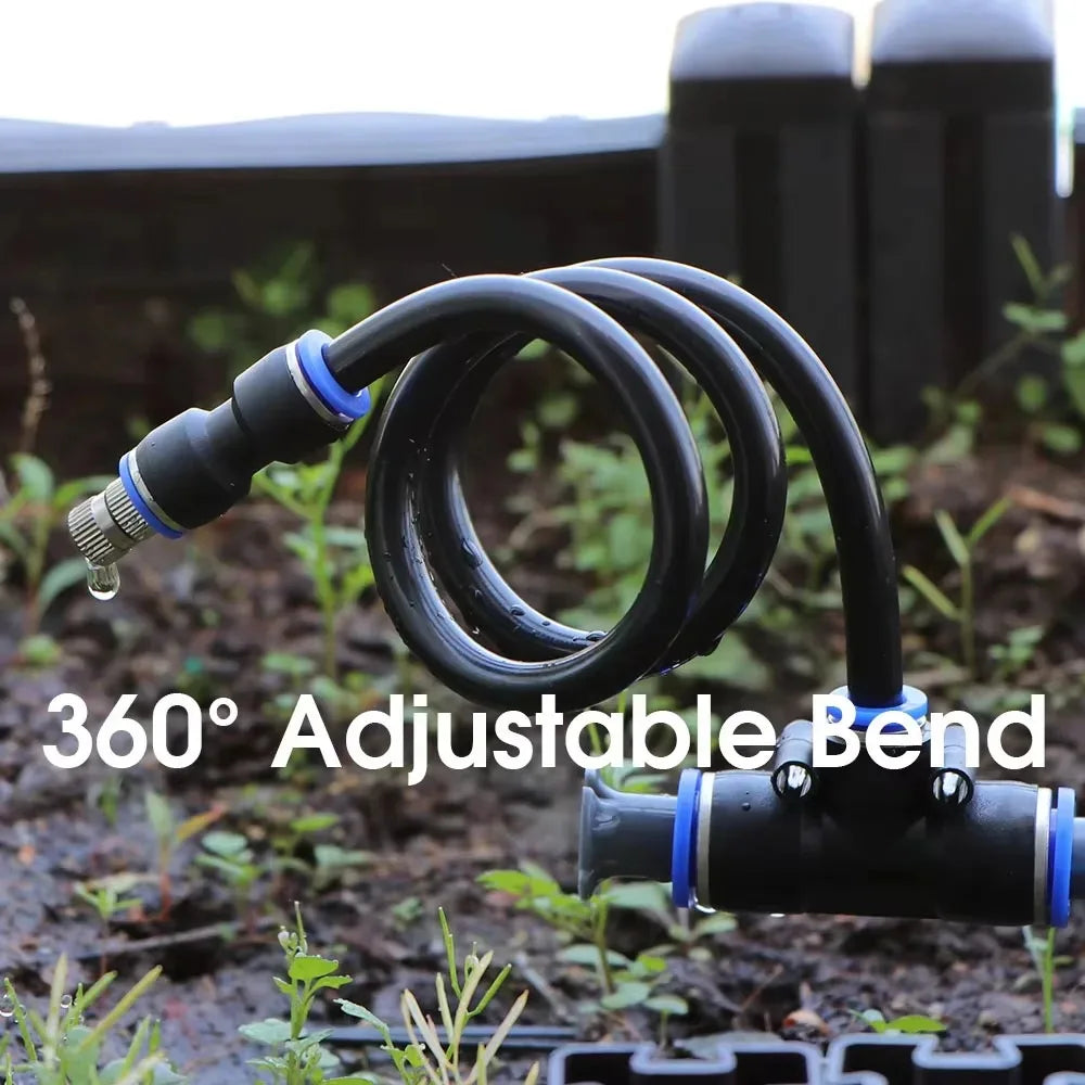 5 20 30 Misting Nozzles 360 Free-bend Adjustable Atomization Sprayer Vue
